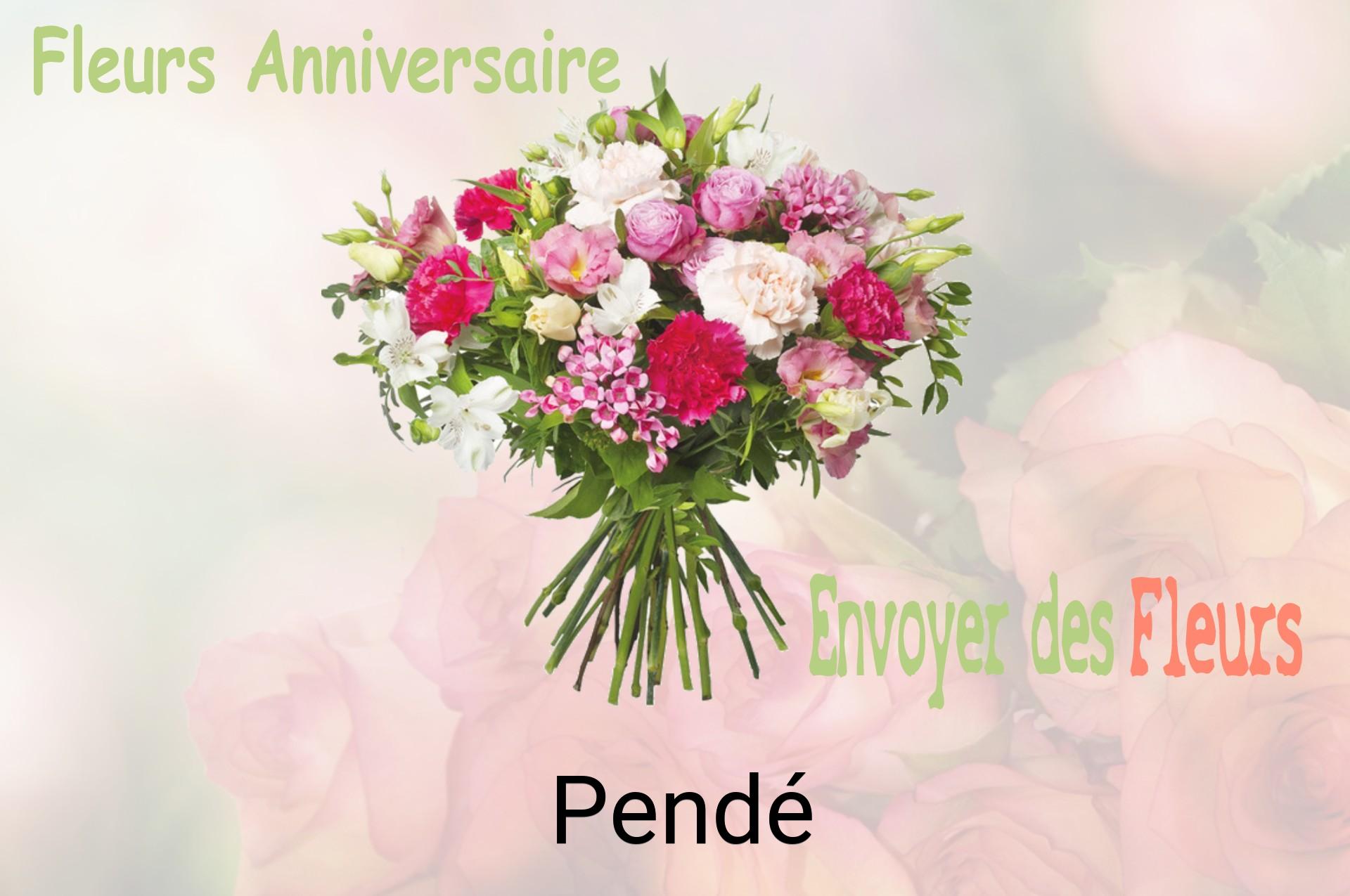 Bouquet de fleurs d’anniversaire livré à Pendé