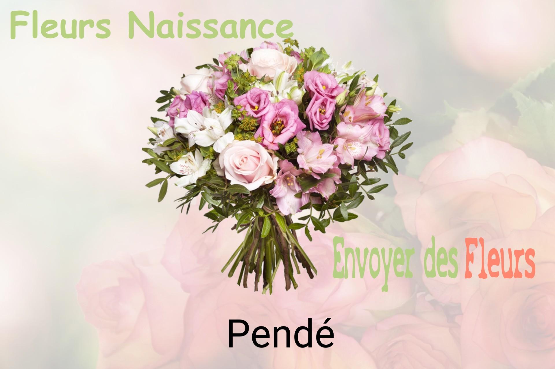 Bouquet de fleurs de naissance livré à Pendé